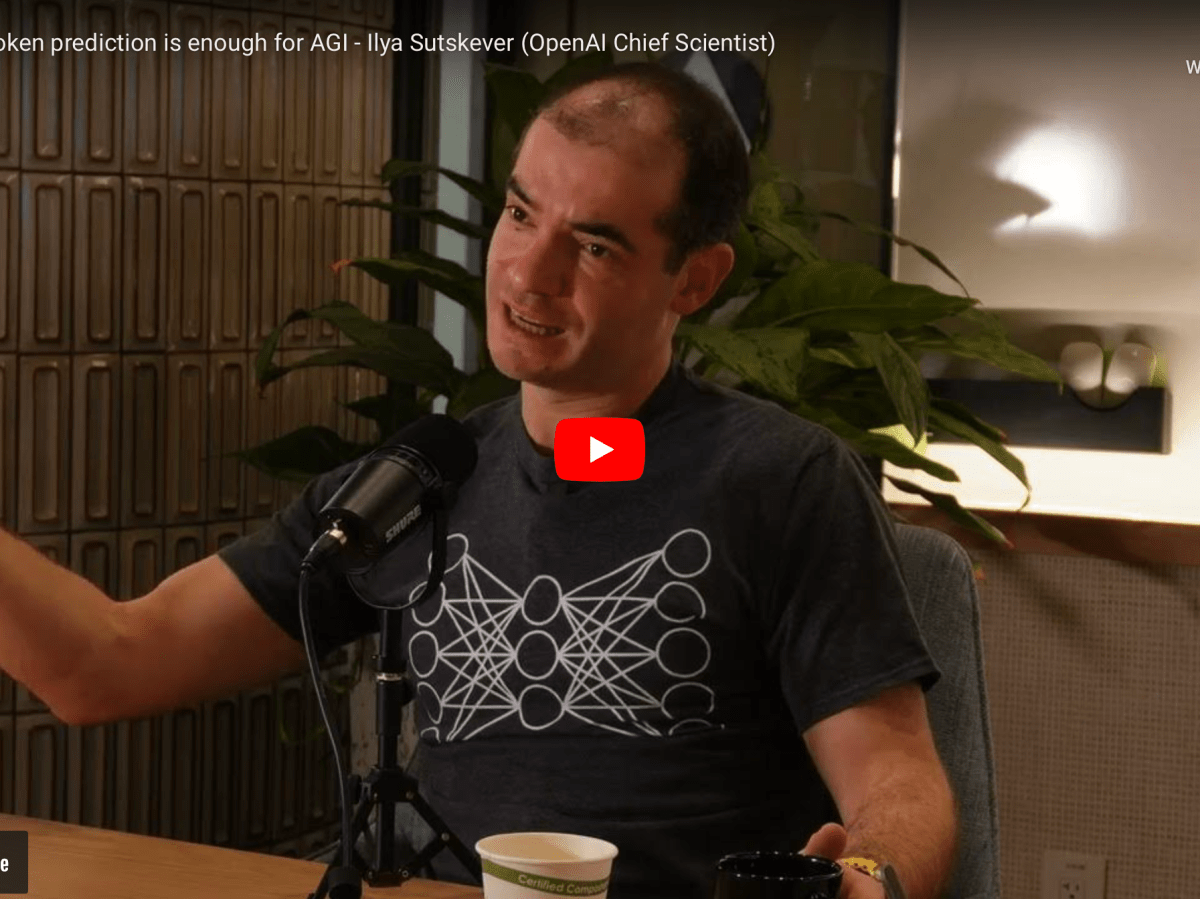 What makes Ilya Sutskever believe that superhuman AI is a natural extension of Large Language&nbsp;Models?